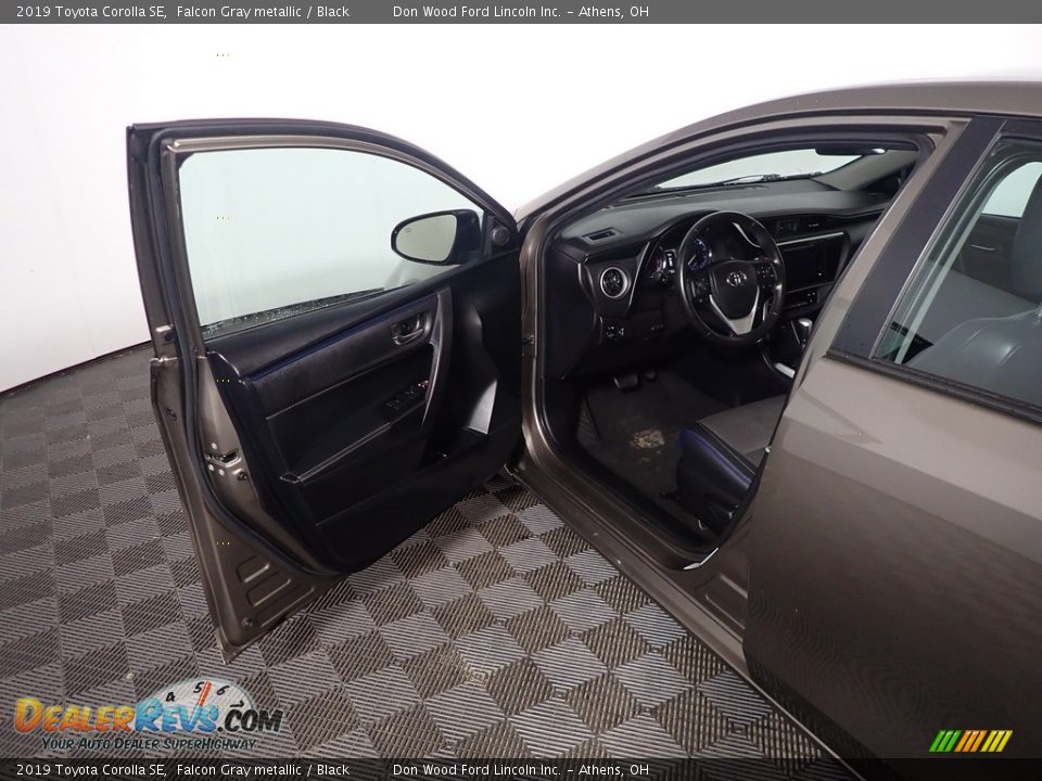 2019 Toyota Corolla SE Falcon Gray metallic / Black Photo #20