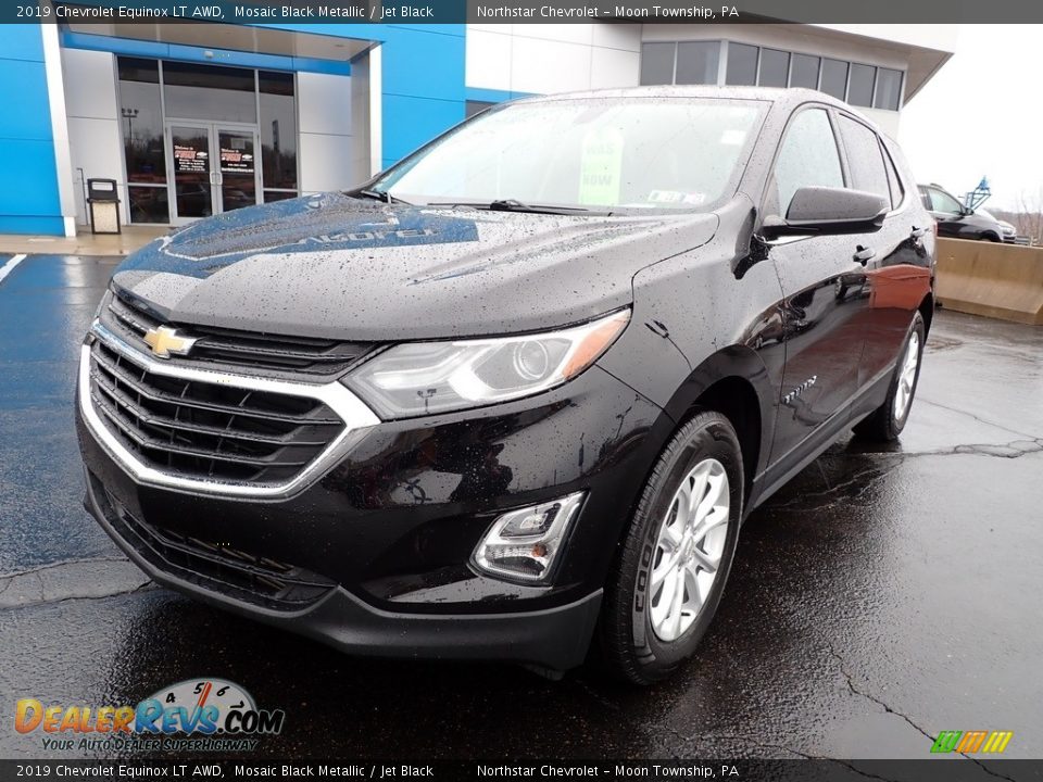 2019 Chevrolet Equinox LT AWD Mosaic Black Metallic / Jet Black Photo #2