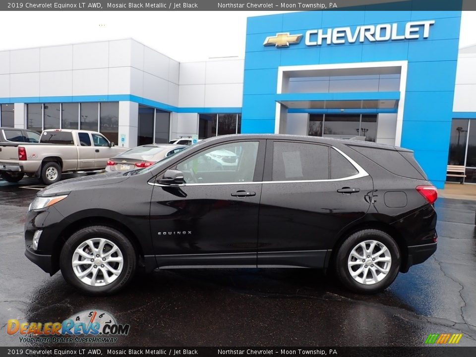 2019 Chevrolet Equinox LT AWD Mosaic Black Metallic / Jet Black Photo #3