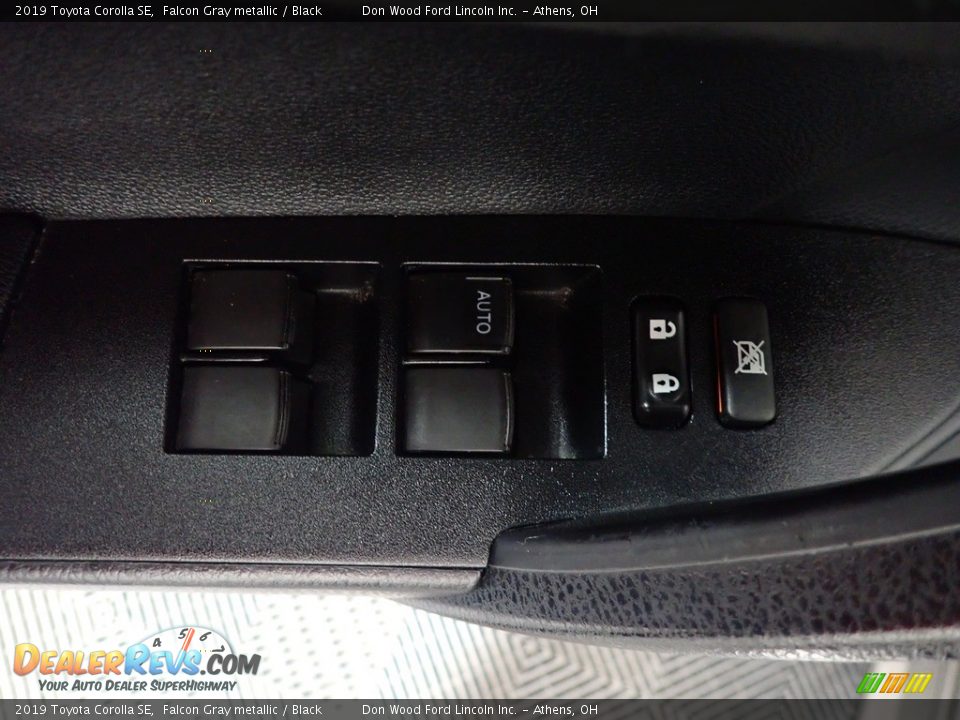 2019 Toyota Corolla SE Falcon Gray metallic / Black Photo #21