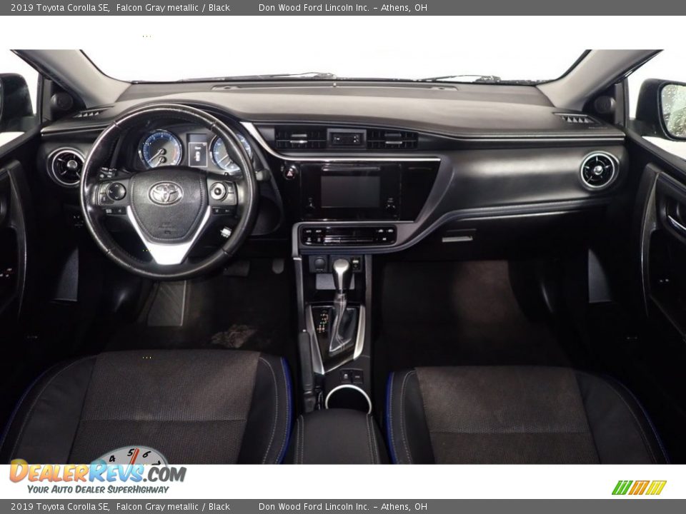 2019 Toyota Corolla SE Falcon Gray metallic / Black Photo #24