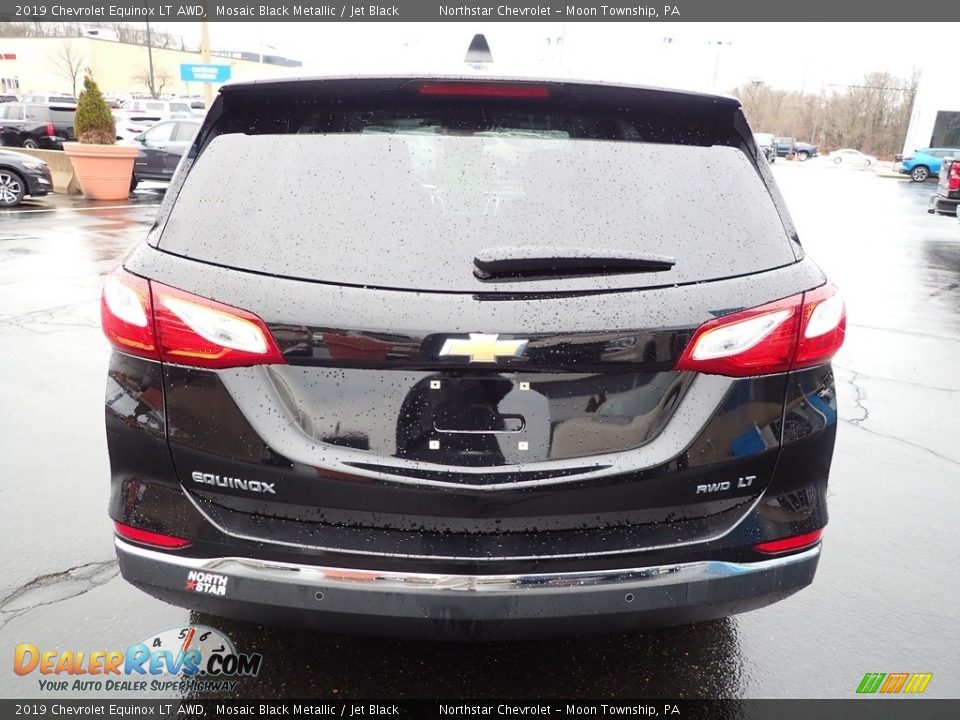 2019 Chevrolet Equinox LT AWD Mosaic Black Metallic / Jet Black Photo #6