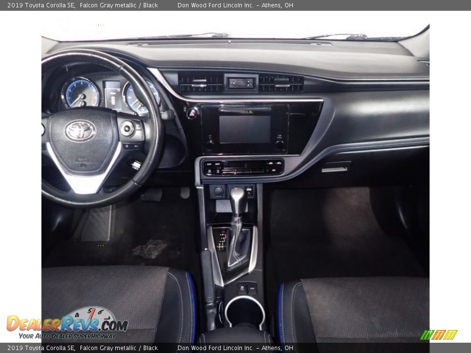 2019 Toyota Corolla SE Falcon Gray metallic / Black Photo #25