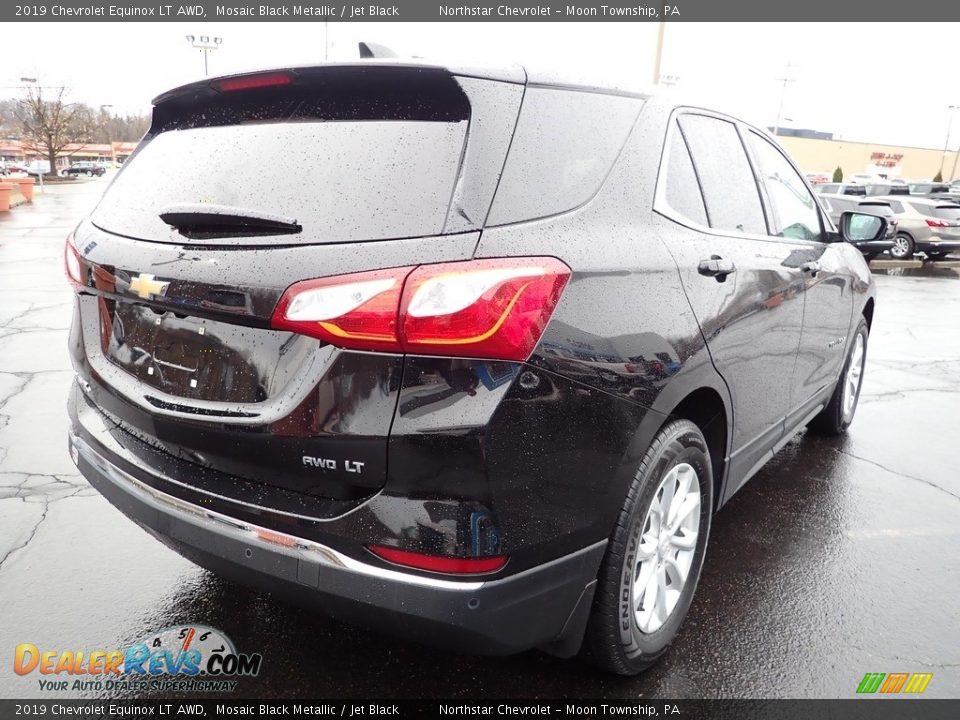 2019 Chevrolet Equinox LT AWD Mosaic Black Metallic / Jet Black Photo #8