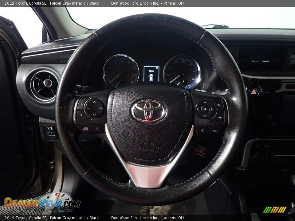 2019 Toyota Corolla SE Falcon Gray metallic / Black Photo #27