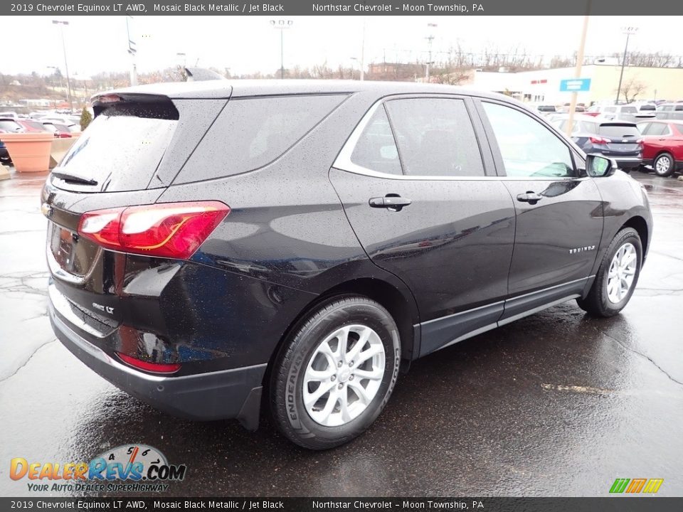 2019 Chevrolet Equinox LT AWD Mosaic Black Metallic / Jet Black Photo #9