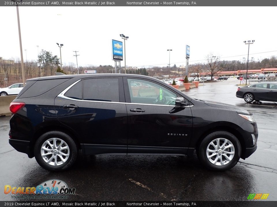 2019 Chevrolet Equinox LT AWD Mosaic Black Metallic / Jet Black Photo #10