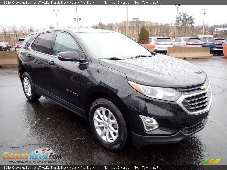 2019 Chevrolet Equinox LT AWD Mosaic Black Metallic / Jet Black Photo #11