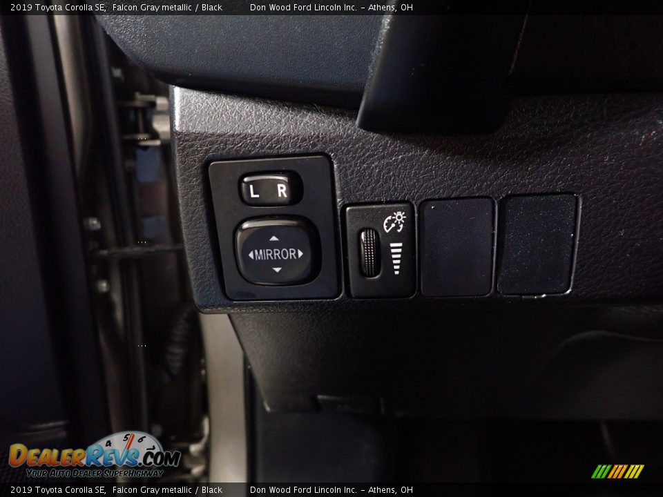 2019 Toyota Corolla SE Falcon Gray metallic / Black Photo #31