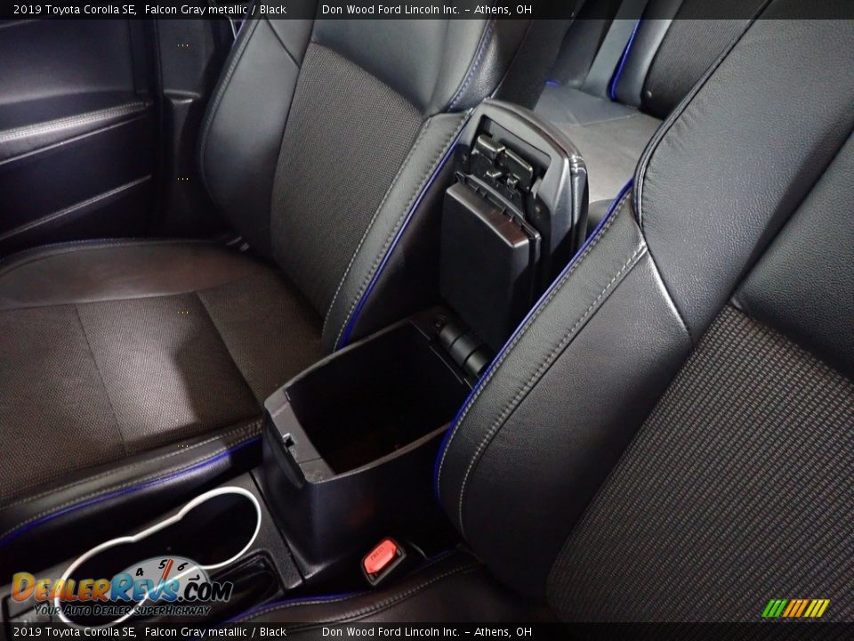 2019 Toyota Corolla SE Falcon Gray metallic / Black Photo #33