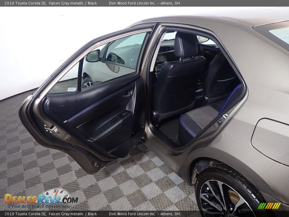 2019 Toyota Corolla SE Falcon Gray metallic / Black Photo #34