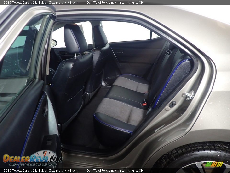 2019 Toyota Corolla SE Falcon Gray metallic / Black Photo #35