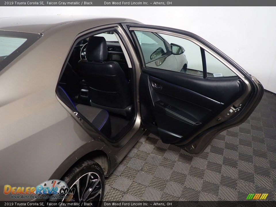 2019 Toyota Corolla SE Falcon Gray metallic / Black Photo #36