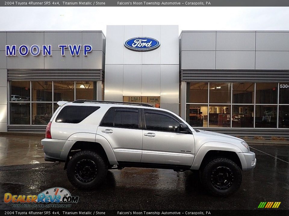 2004 Toyota 4Runner SR5 4x4 Titanium Metallic / Stone Photo #1