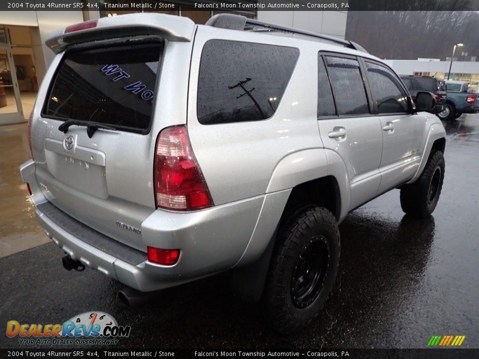 2004 Toyota 4Runner SR5 4x4 Titanium Metallic / Stone Photo #2