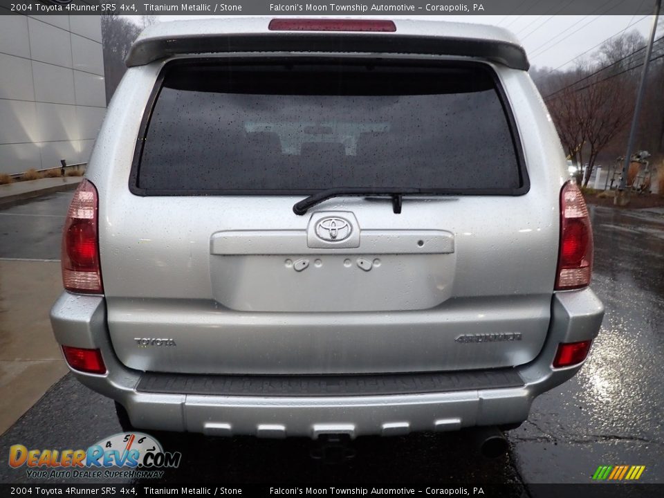 2004 Toyota 4Runner SR5 4x4 Titanium Metallic / Stone Photo #3