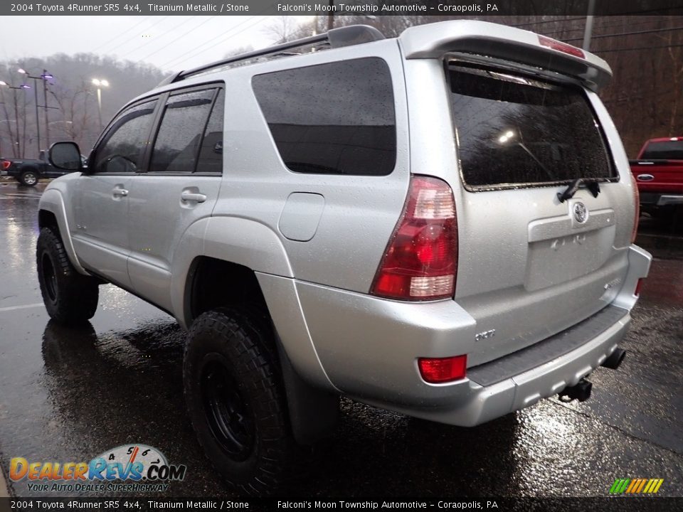 2004 Toyota 4Runner SR5 4x4 Titanium Metallic / Stone Photo #5