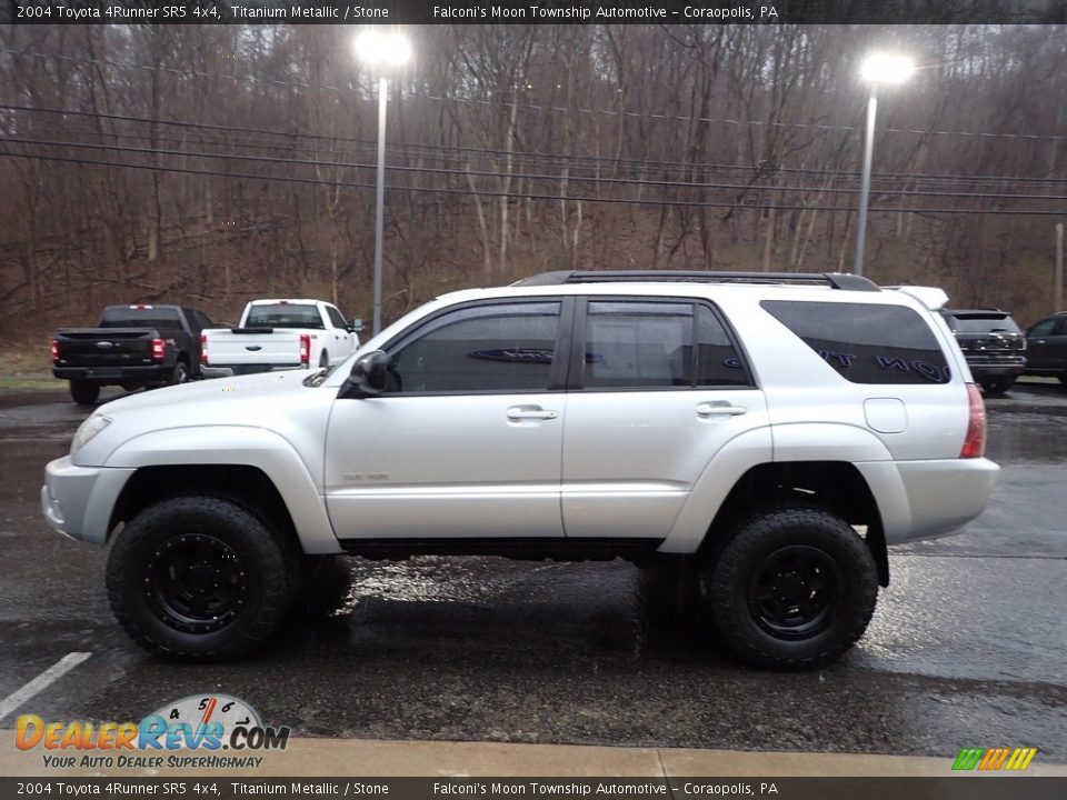 2004 Toyota 4Runner SR5 4x4 Titanium Metallic / Stone Photo #6