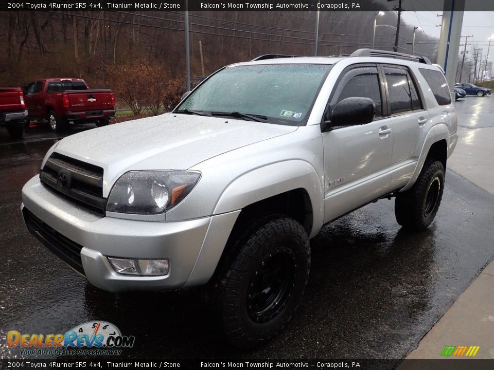 2004 Toyota 4Runner SR5 4x4 Titanium Metallic / Stone Photo #7