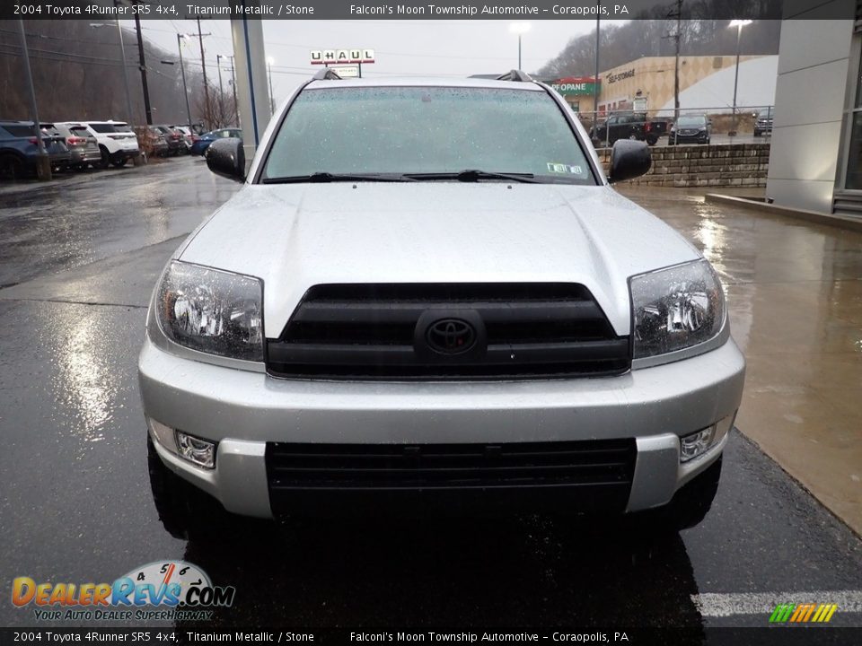 2004 Toyota 4Runner SR5 4x4 Titanium Metallic / Stone Photo #8