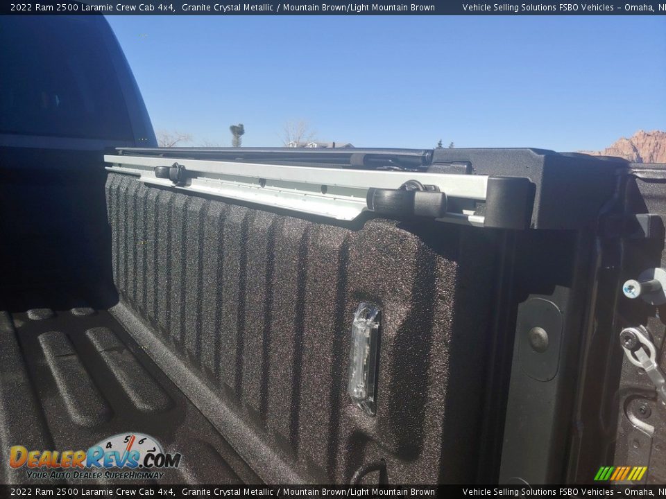 2022 Ram 2500 Laramie Crew Cab 4x4 Granite Crystal Metallic / Mountain Brown/Light Mountain Brown Photo #24