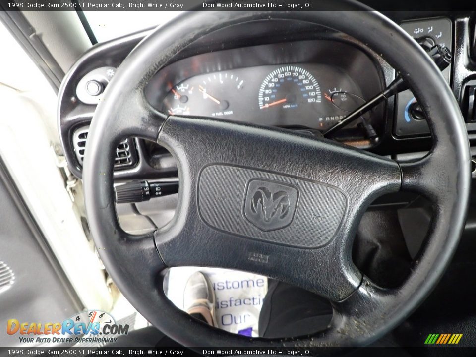 1998 Dodge Ram 2500 ST Regular Cab Steering Wheel Photo #11
