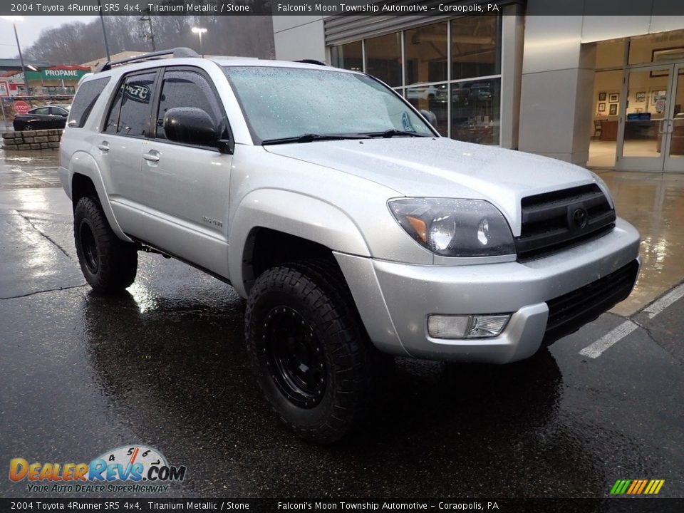 2004 Toyota 4Runner SR5 4x4 Titanium Metallic / Stone Photo #9