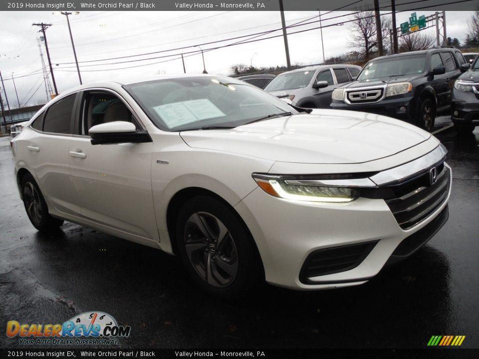 2019 Honda Insight EX White Orchid Pearl / Black Photo #6