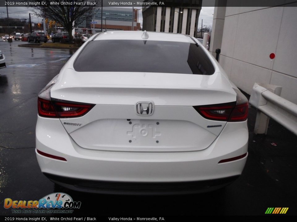 2019 Honda Insight EX White Orchid Pearl / Black Photo #8