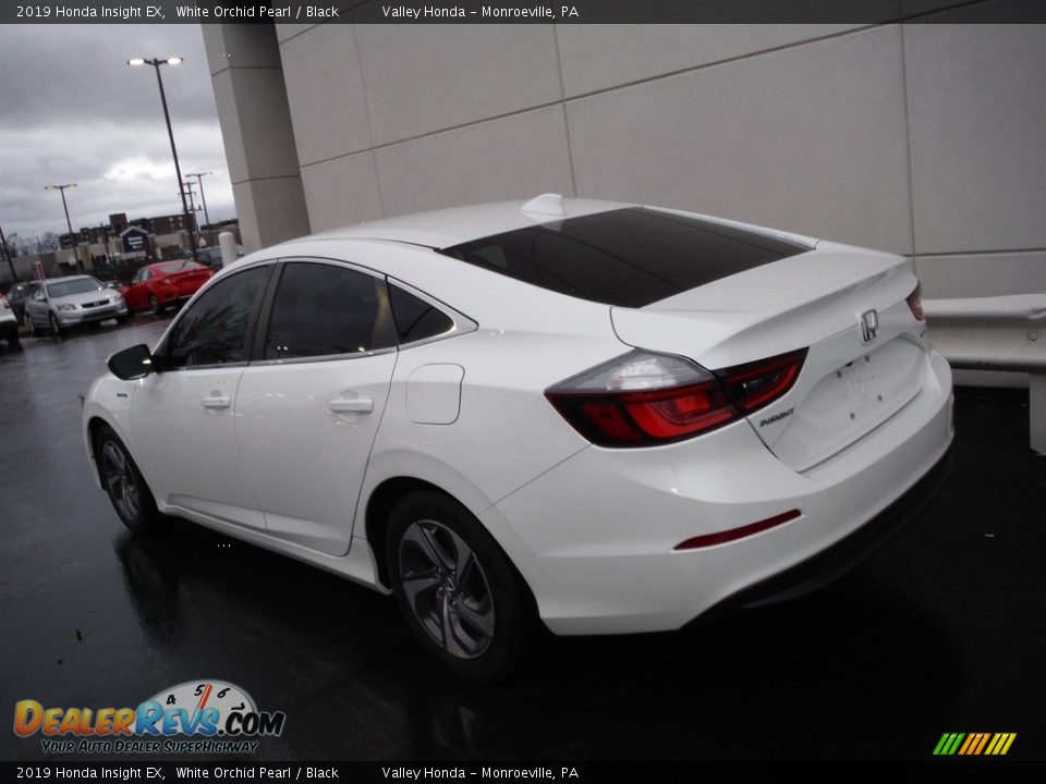 2019 Honda Insight EX White Orchid Pearl / Black Photo #9