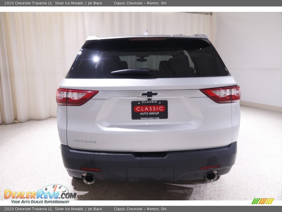 2020 Chevrolet Traverse LS Silver Ice Metallic / Jet Black Photo #18