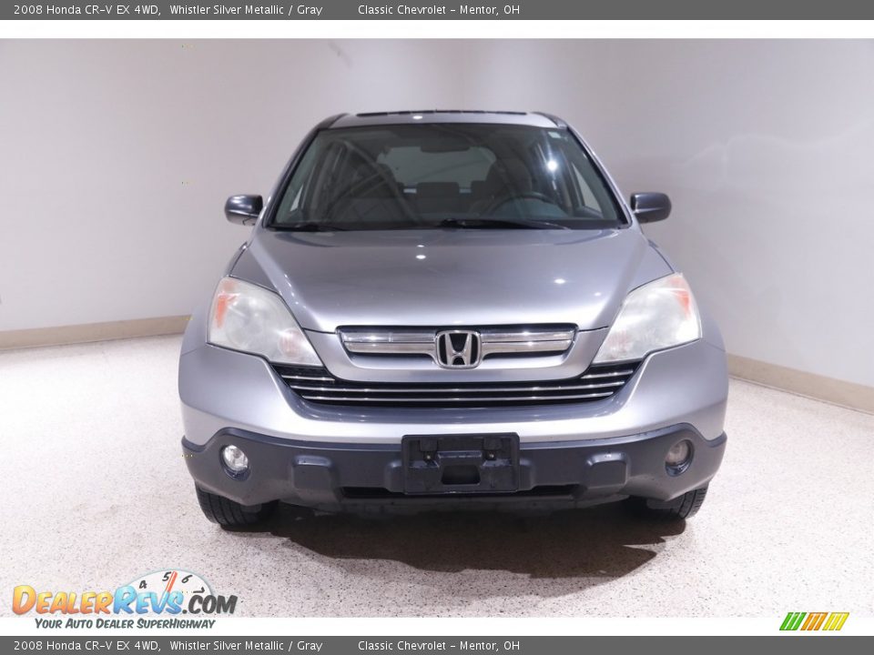 2008 Honda CR-V EX 4WD Whistler Silver Metallic / Gray Photo #2