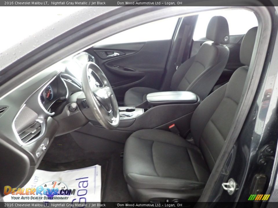 2016 Chevrolet Malibu LT Nightfall Gray Metallic / Jet Black Photo #15