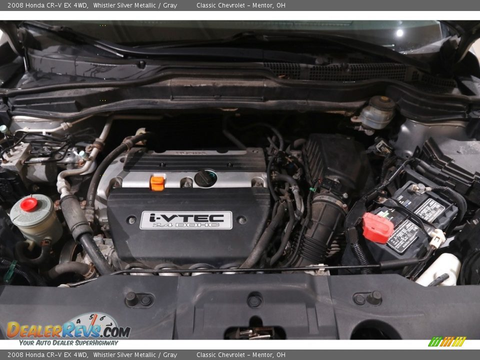 2008 Honda CR-V EX 4WD Whistler Silver Metallic / Gray Photo #15