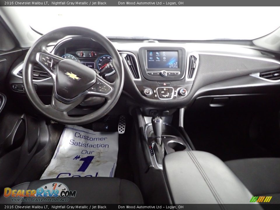 2016 Chevrolet Malibu LT Nightfall Gray Metallic / Jet Black Photo #26
