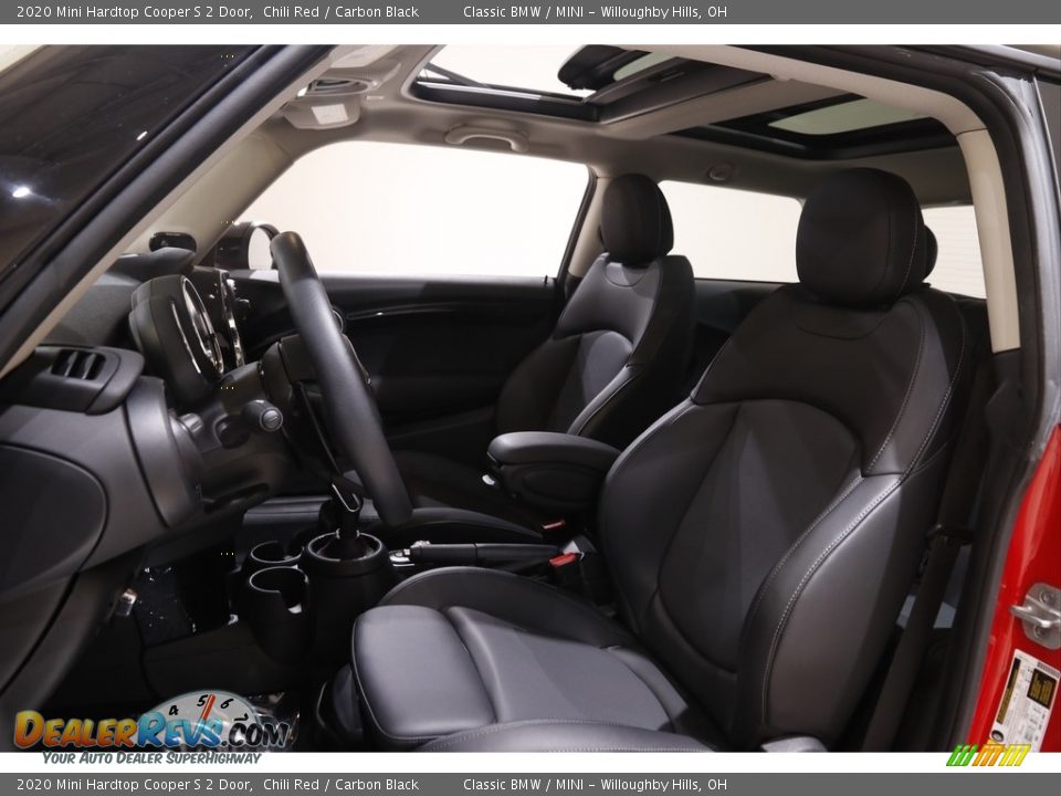 2020 Mini Hardtop Cooper S 2 Door Chili Red / Carbon Black Photo #5