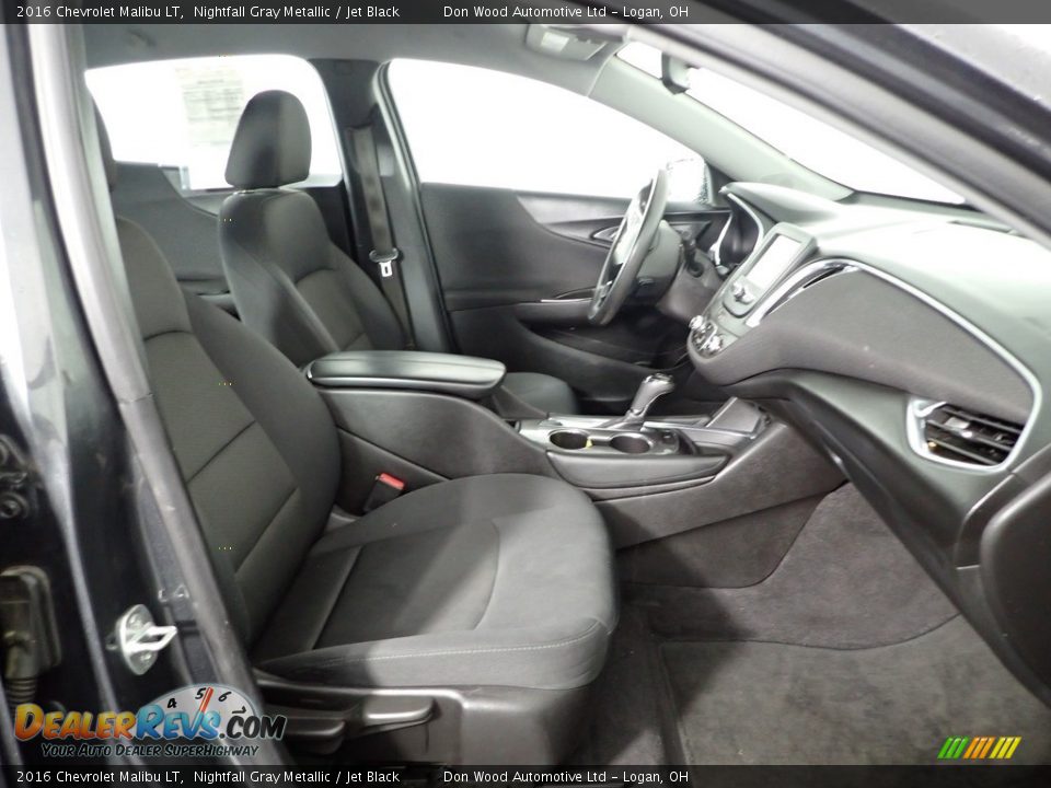2016 Chevrolet Malibu LT Nightfall Gray Metallic / Jet Black Photo #28