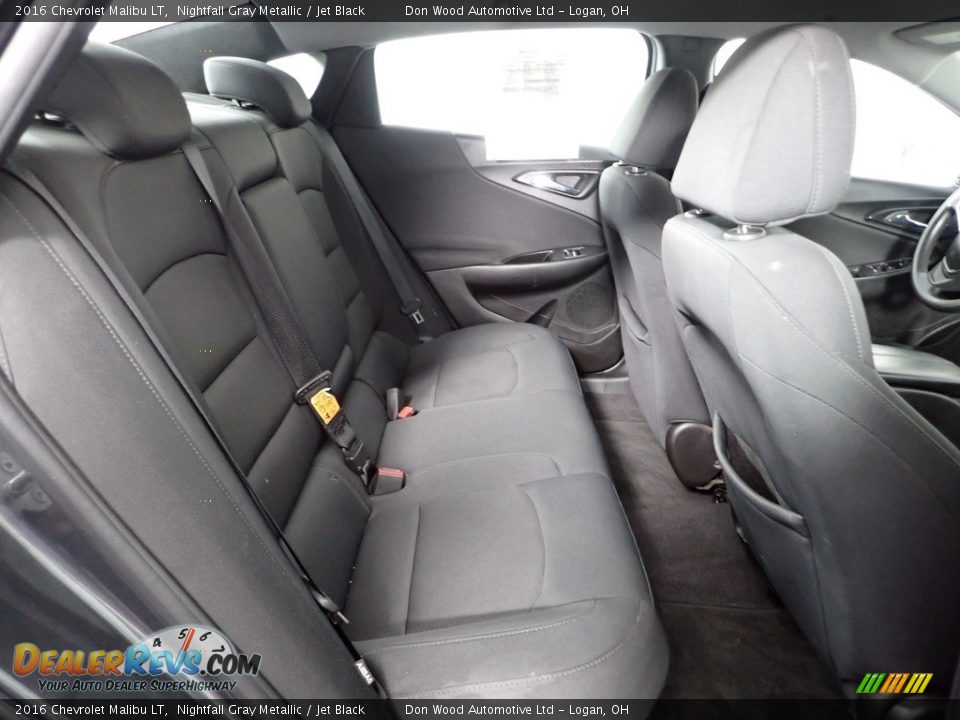 2016 Chevrolet Malibu LT Nightfall Gray Metallic / Jet Black Photo #30