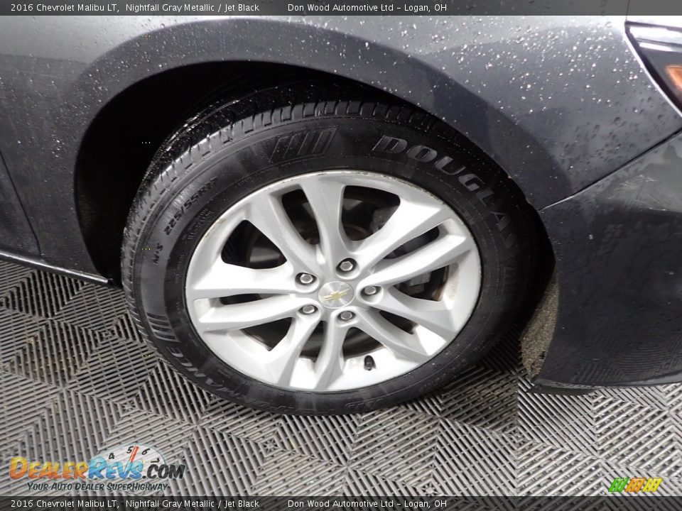 2016 Chevrolet Malibu LT Nightfall Gray Metallic / Jet Black Photo #31