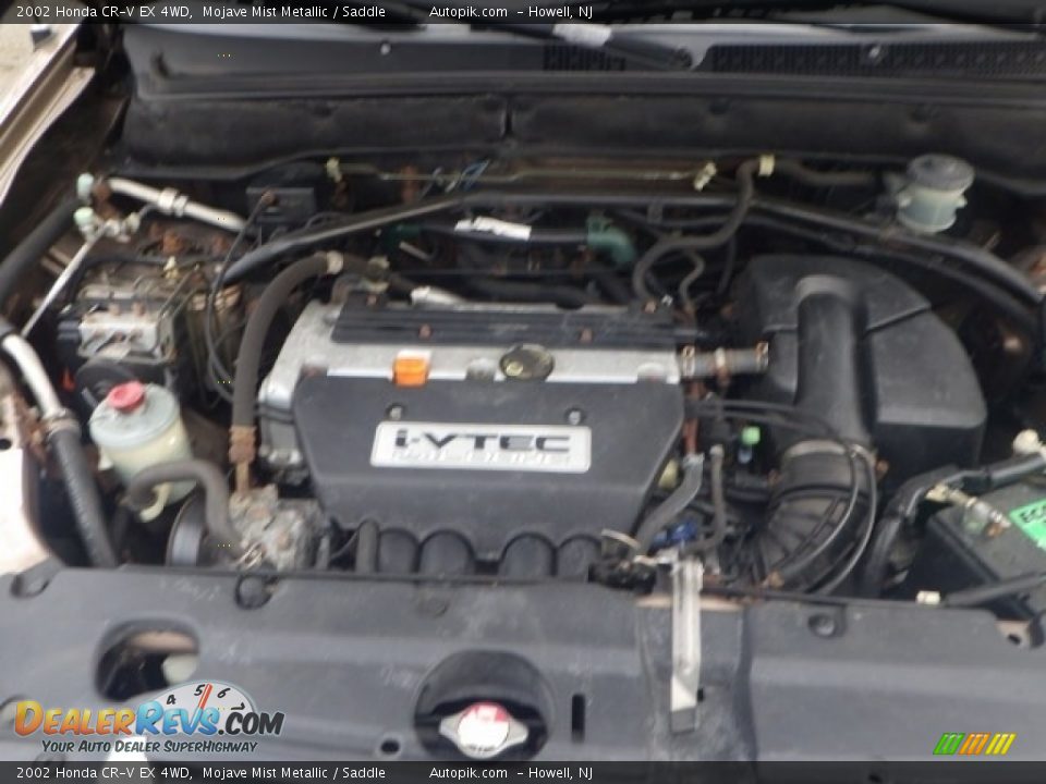 2002 Honda CR-V EX 4WD Mojave Mist Metallic / Saddle Photo #13