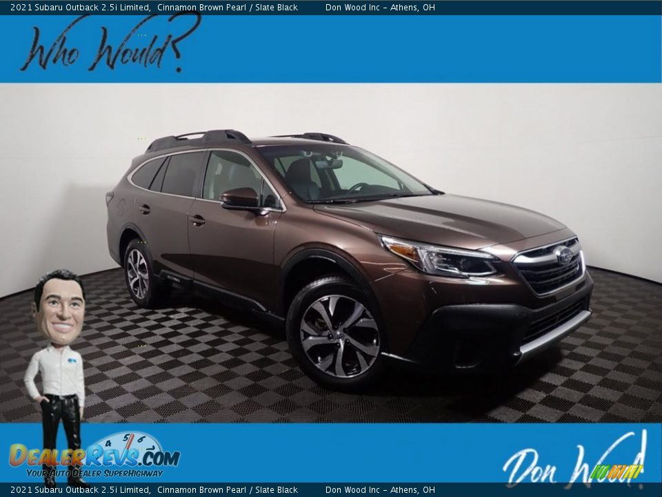 2021 Subaru Outback 2.5i Limited Cinnamon Brown Pearl / Slate Black Photo #1