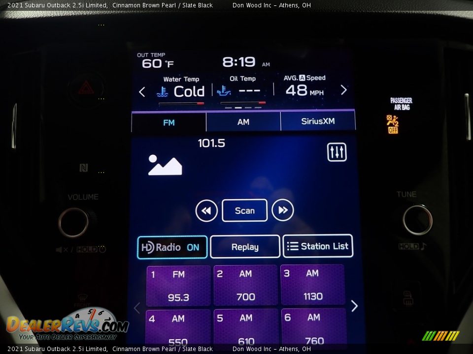 2021 Subaru Outback 2.5i Limited Cinnamon Brown Pearl / Slate Black Photo #2