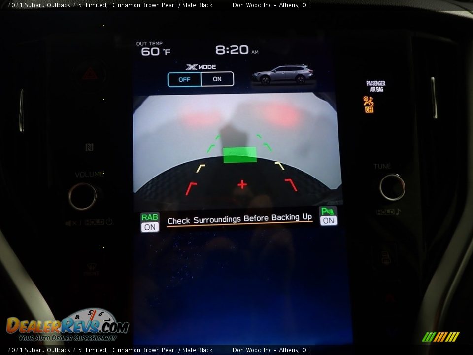 2021 Subaru Outback 2.5i Limited Cinnamon Brown Pearl / Slate Black Photo #3