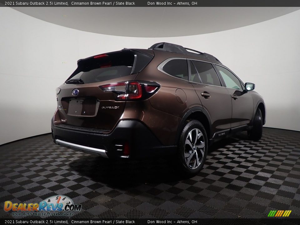 2021 Subaru Outback 2.5i Limited Cinnamon Brown Pearl / Slate Black Photo #18