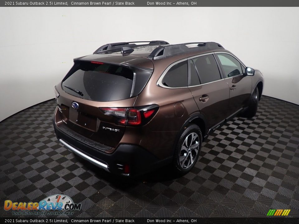 2021 Subaru Outback 2.5i Limited Cinnamon Brown Pearl / Slate Black Photo #19