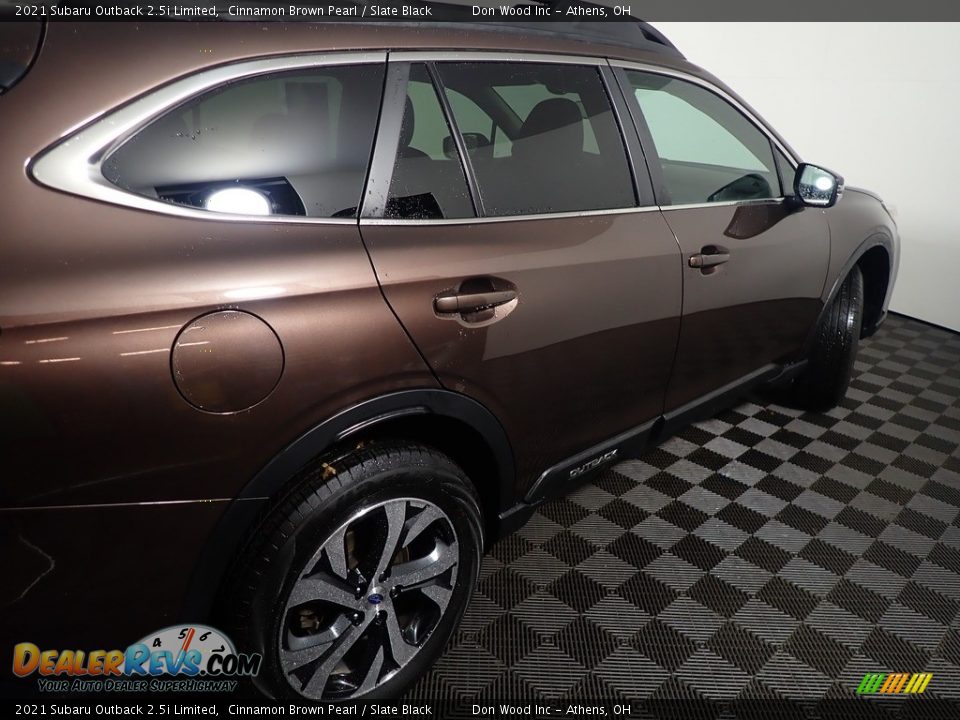 2021 Subaru Outback 2.5i Limited Cinnamon Brown Pearl / Slate Black Photo #21