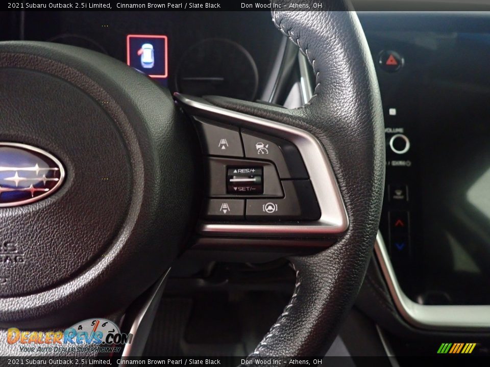 2021 Subaru Outback 2.5i Limited Steering Wheel Photo #31
