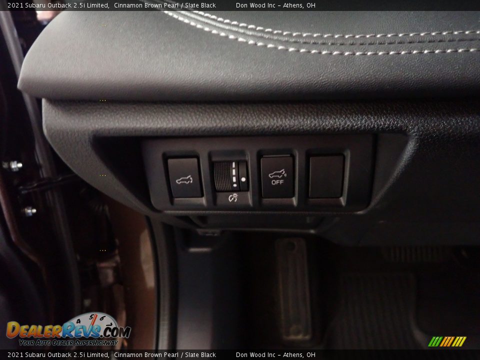 2021 Subaru Outback 2.5i Limited Cinnamon Brown Pearl / Slate Black Photo #32