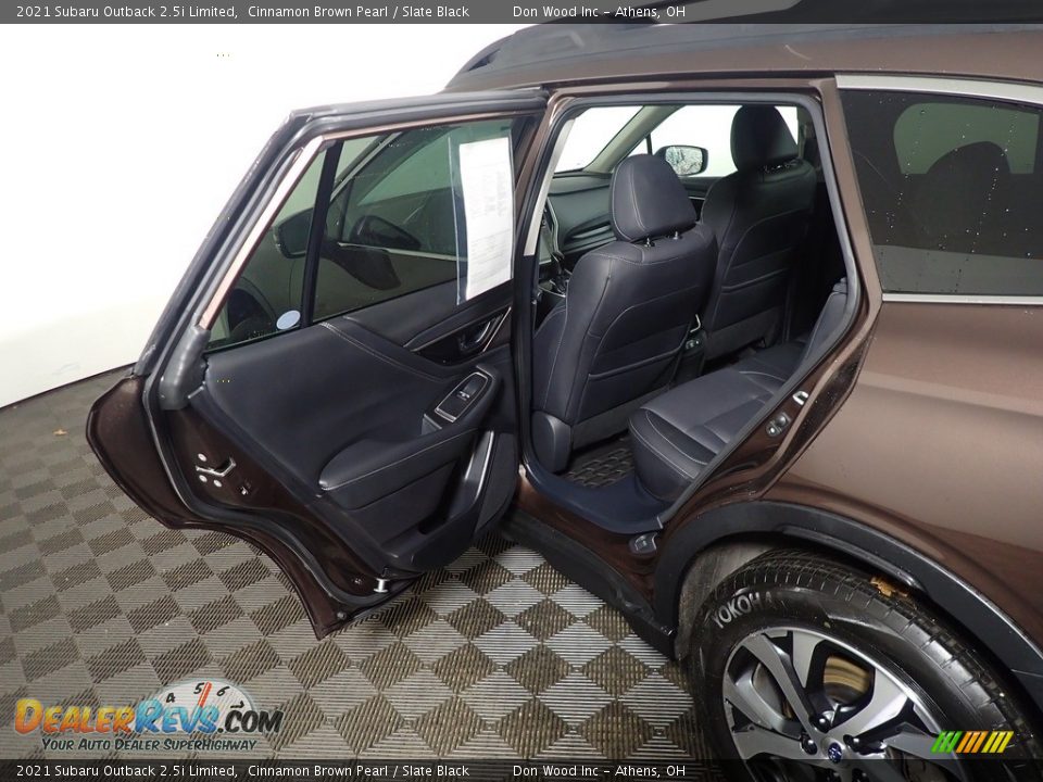 2021 Subaru Outback 2.5i Limited Cinnamon Brown Pearl / Slate Black Photo #35
