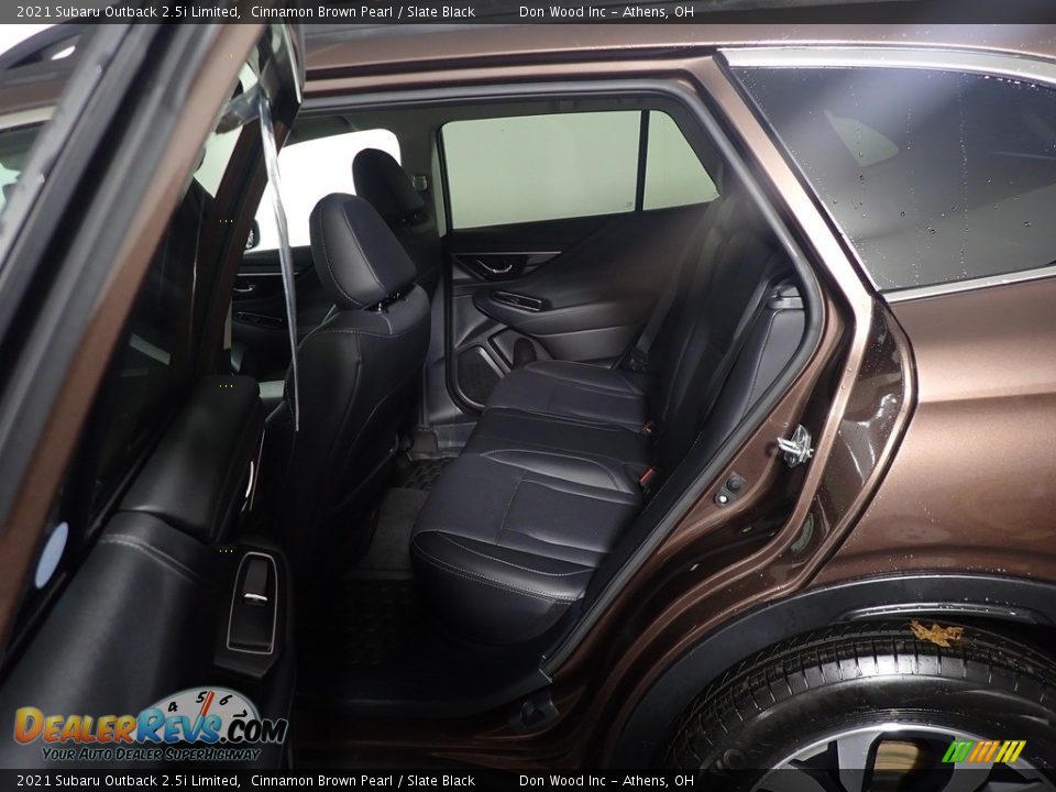2021 Subaru Outback 2.5i Limited Cinnamon Brown Pearl / Slate Black Photo #36